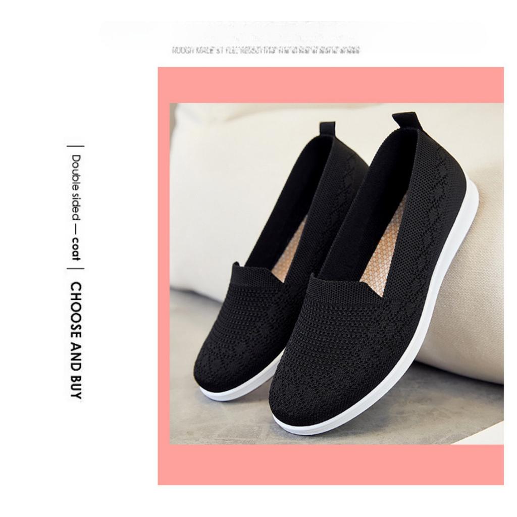 Shoes for Women In Summer, Fabric Shoes, Casual Breathable Flat Sole Shoes, Soft Soled Shoes