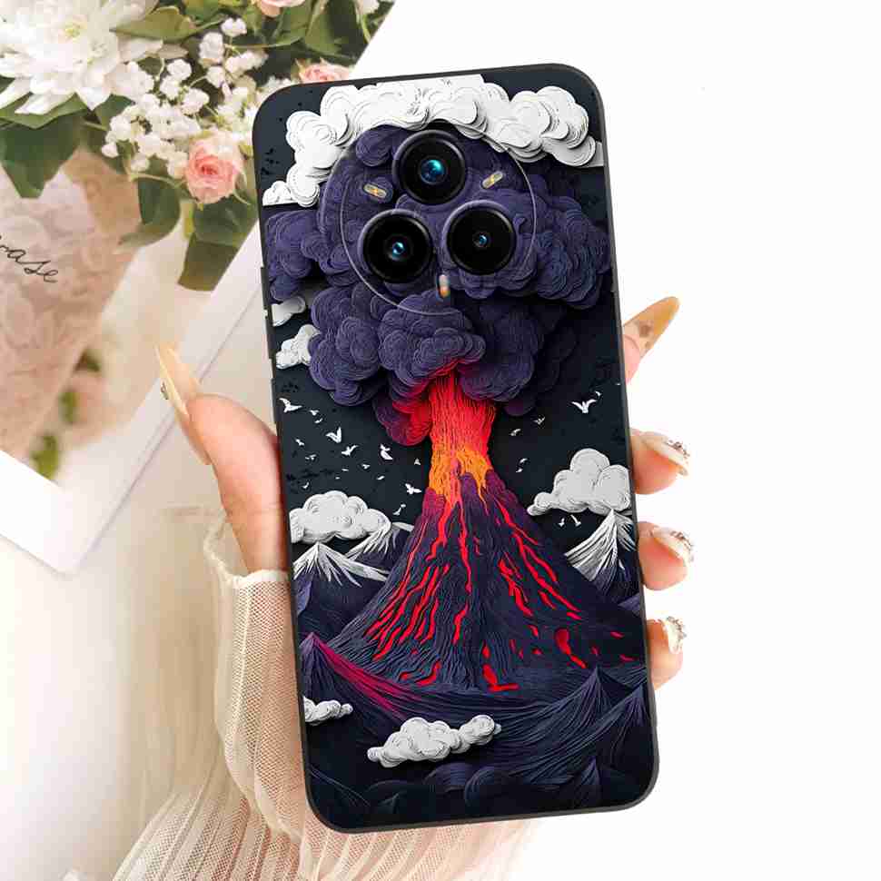 Shockproof Silicone Soft Casing for Realme 14 Pro+ 5G 14ProPlus 14Pro+ 14 Pro Plus 2025 RMX5051 Phone Case Back Cover Shell