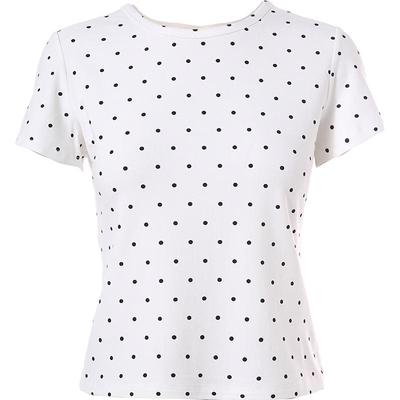 Betu Women's Polka Dot Short Sleeve T-shirt