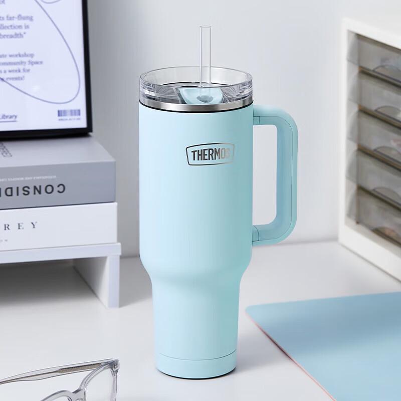 Thermos TSKP-1250 1.25L Dual-Drink Insulated Tumbler