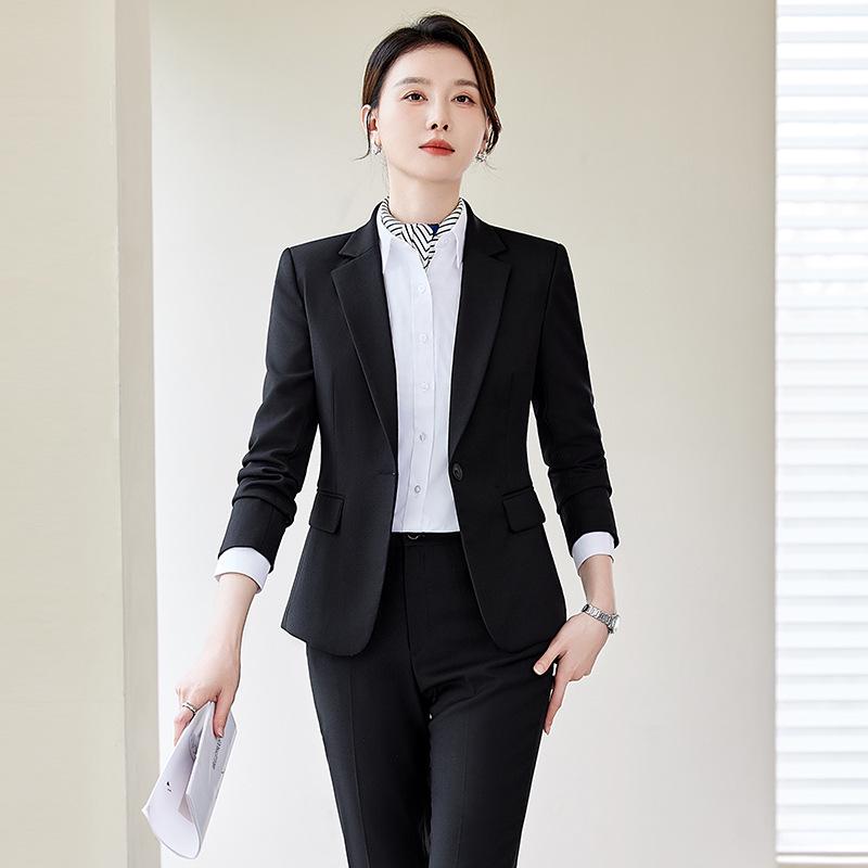 Women's Postal Workwear: New Postal Savings Bank of China Uniform Jacket and Trousers Suit