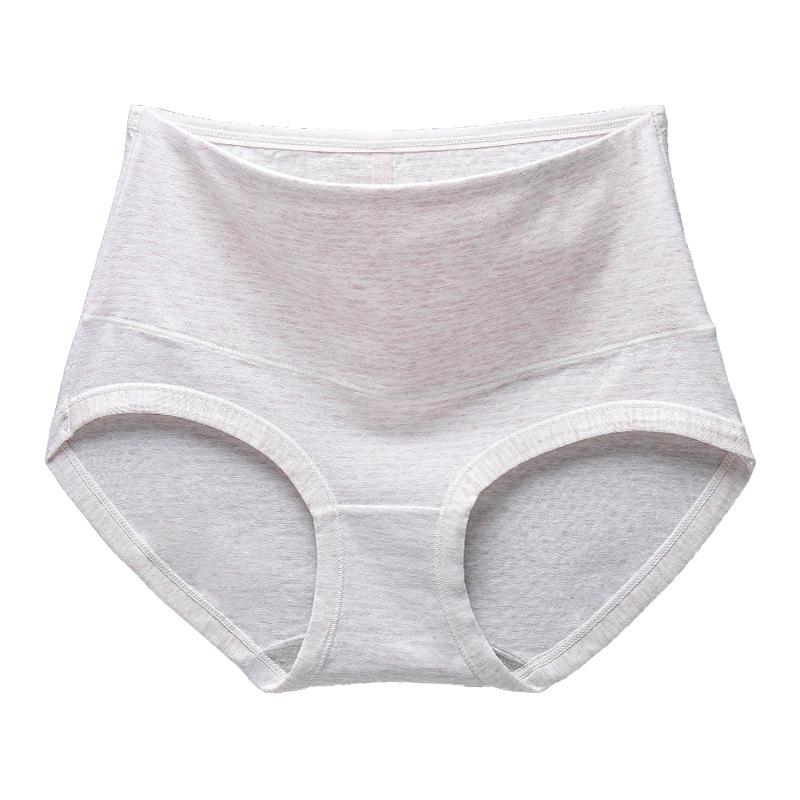 Women's Underwear Colourful Cotton High Waist Sexy Tummy Control High Elasticity Breathable Butt Lift Cotton Crotch Women's Triangle Panties