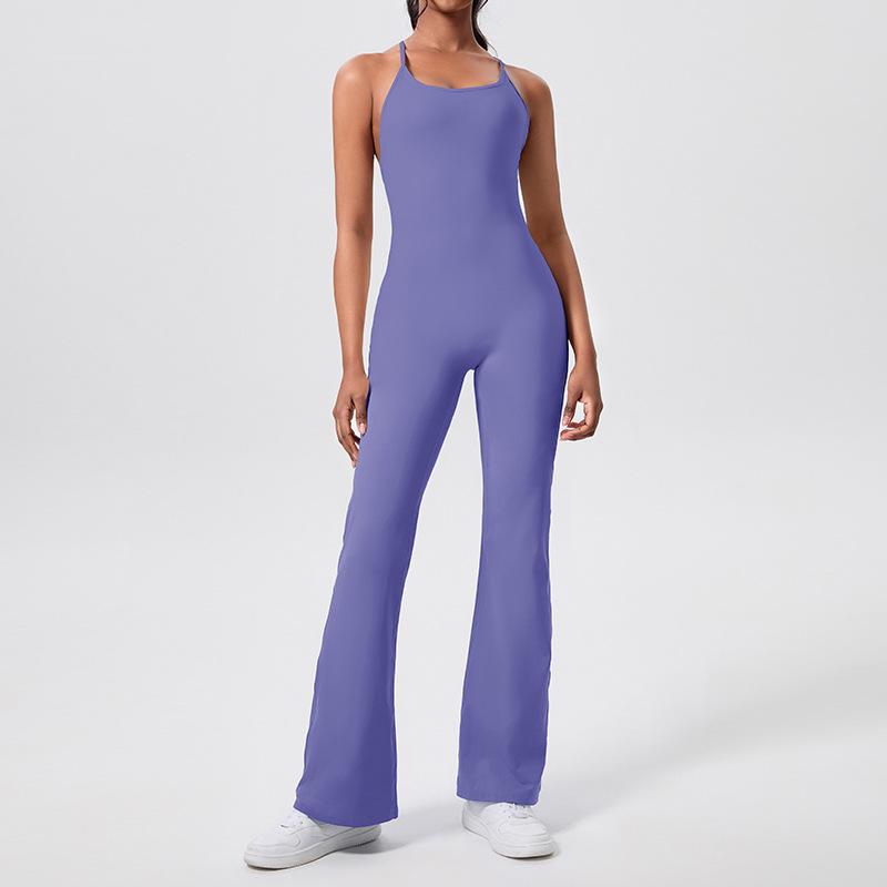 

Высокоэластичный боди для йоги с контролем живота, персиковыми бедрами и красивым дизайном спины Small