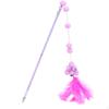 Bell Feather Teaser Toy for Cats - Interactive Pet Plaything