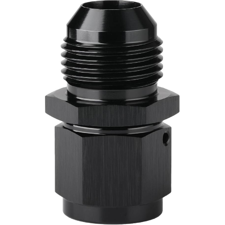 6AN Female Swivel To 8AN Male Flare Expander Fitting Adapter Aluminum Black