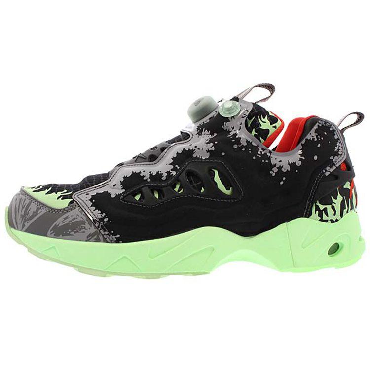 Reebok MegaHouse X Instapump Fury Road Comfortable Daily Low-Top Lifestyle Sneakers Men Sneakers Black Green Red BS7026