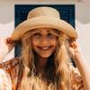 Europäisch-Amerikanischer Retro-Strohhut mit breiter Krempe für Damen, Sommer-Sonnenschutz, Strandhut, Mode, Hepburn-Stil, Fedora, Designerhüte