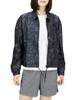 Женская тканая ветровка Adidas Future Icon DTP72 с тремя полосками, черная/черная (IM2456) Дж/Л