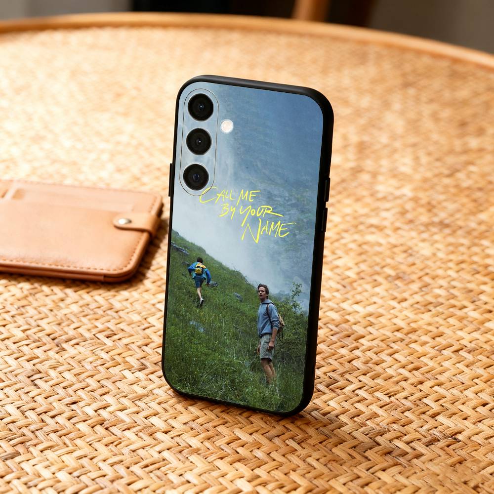 Movie C-Call Me B-By Your Name  Phone Case For Samsung  A73,72,71,53,52,51,22,91,80, Soft Black Cover