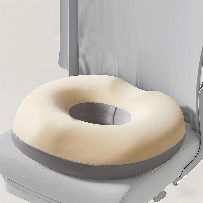 1 Stück Memory-Schaum Sitzkissen für Auto/Bürostuhl Unterstützung mit rutschfester Unterseite Ergonomisches Hüftkomfort-Sitzpolster für langes Sitzen