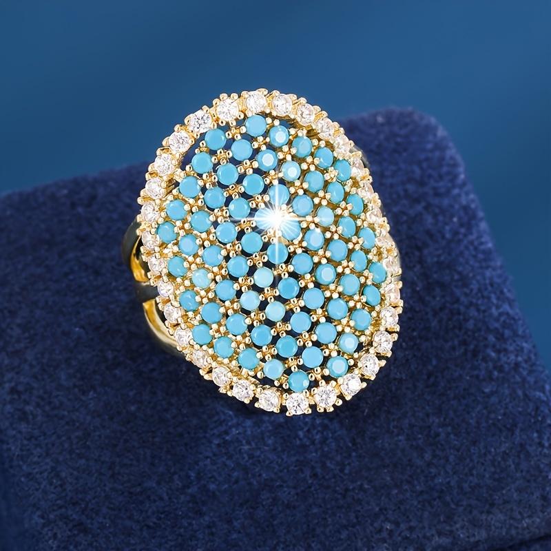 1PC Elegant Geometric Design Women'S Ring,Party and Banquet Accessory, All-Season Jewelry