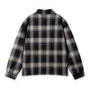 Mens Plaid Shirt Fall Regular Fit Long Sleeve Plaid Shirt Casual Button Down Shirts Flannel Jacket With Pocket