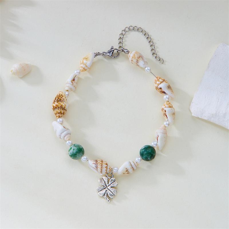 Starfish Bracelet For Women Trend Shell Beaded Bracelet Girls Summer Beach Jewelry Travel Gift