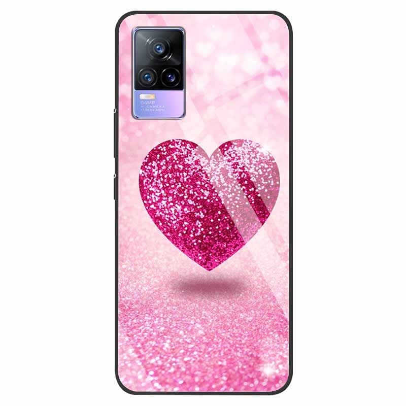 For VivoV21 5G Tempered Glass Case for Vivo V21 5G Soft Bumper Hard Funda For Vivo X60 Pro Global Phone Case X60 5G 2021 Cover