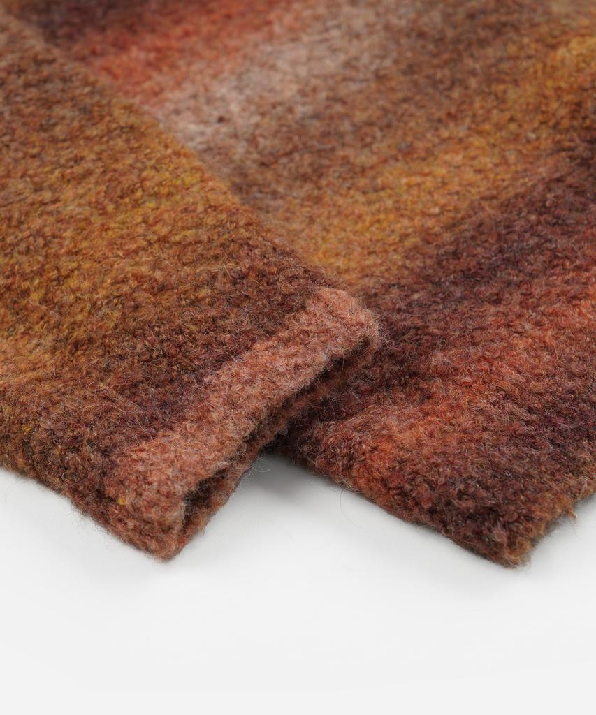 FRIZMWORKS Gradation Boucle Knit _ Sunset