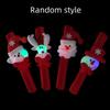 Slap Christmas Bracelets Light Up Wristbands Concert Party Decoration Favors