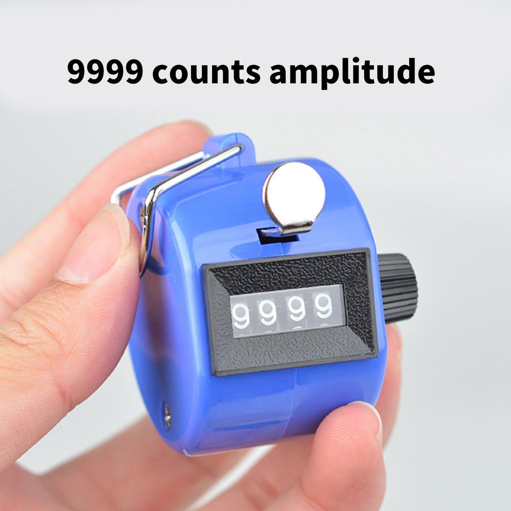 Handheld Tally Counter Ruční mechanické počítadla Clickers 4místné číslo Counter Clicker Pitch Counter pro koučování golfu