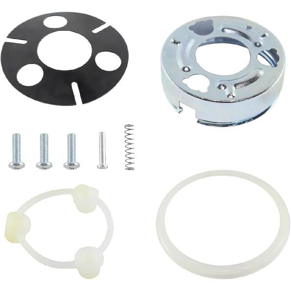Steering Wheel Horn Cap Contact Mounting Kit Set Compatible with 1967-1981 Chevrolet GM Camaro Impala Nova