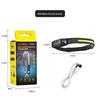 Rechargeable LED Induction Headlamp: Strong COB Light for Night Fishing and Outdoor Use