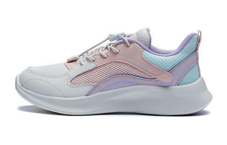 Li Ning YOUNG Antelope 3.0 Slip Resistant Abrasion Resistant Low top Kids Lifestyle Shoes White Blue Purple Teenagers YKCT032-4 33