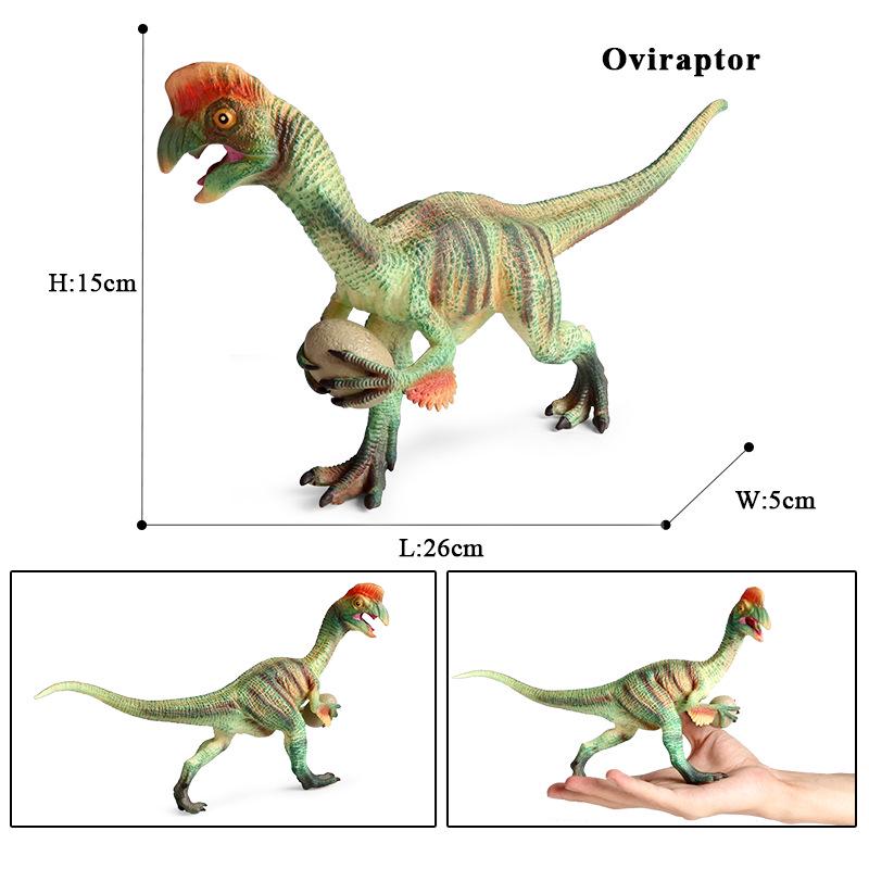 Children's Dinosaur Model Toy Set: Spinosaurus, T-Rex, Oviraptor, Tarbosaurus, Pachycephalosaurus