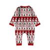 Family Matching Print Sets Pajamas Loungewear Outfits Family Matching Long Sleeve Tops+Pants Set