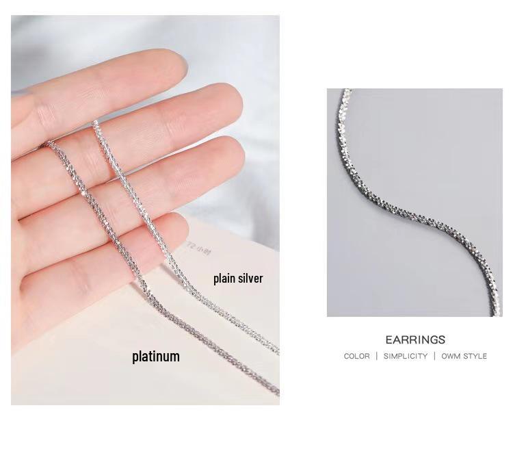 925 Sterling Silver Starry Sky Bracelet for Women - Summer Korean Mori Style, Simple & Trendy Hand Jewelry