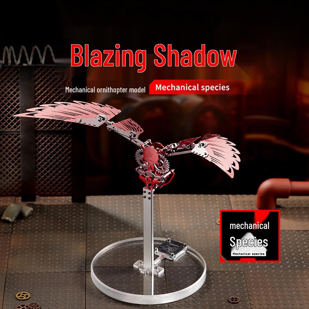 Bumblebee Phoenix Metal Flapping Wing Model Puzzle – High Difficulty Creative Gift Toy