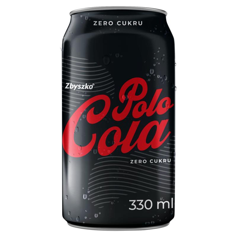 Zbyszko Polo Cola Zero Sugar Carbonated Drink with Cola Flavor 330 Ml