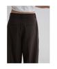 8SECONDS Striped Wide Slacks Brown