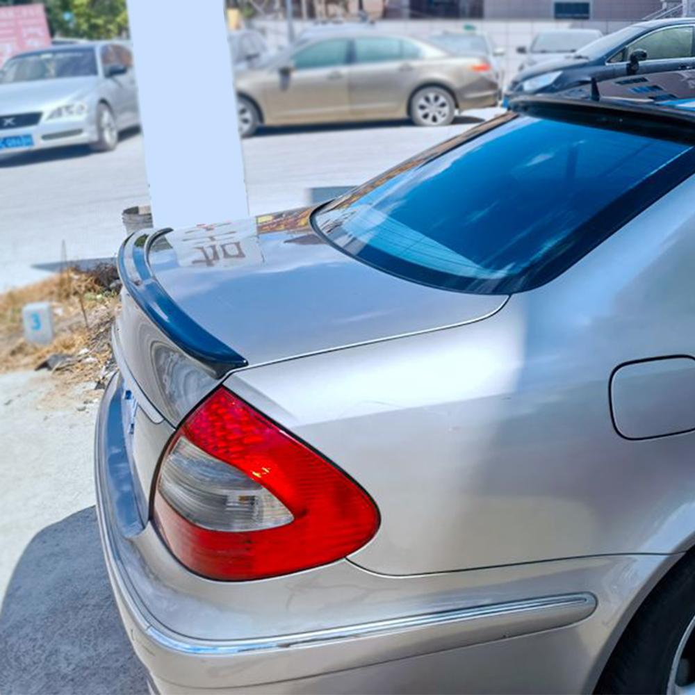 For Mercedes Benz E Class W211 E240 280 320 AMG Style 2002 03 04 05 06 07 08 09 Car Rear Trunk Spoiler Wings Tuning Accessories