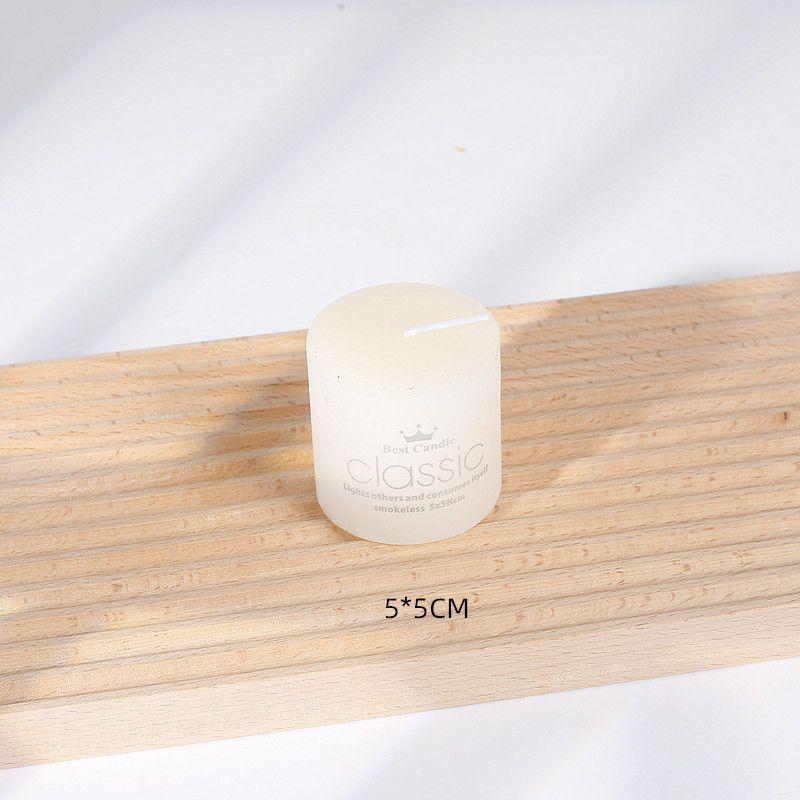 Castiçal de Vidro Transparente Canelado para Aromaterapia e Decoração de Fotografia