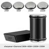 Rolling Knife Sharpener Double Sided Diamond Sharpening Stone 15/20° Degree Magnetic Roller Angle Sharpening Chef Kitchen Knives