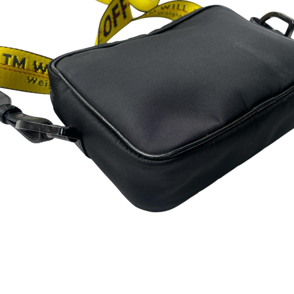 Used OFF-WHITEShoulder Bag black Nylon mens