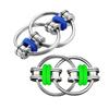 2-10pcs Stress Relief Chain Bicycle Chain Anti-Stress Keychain Hand-Spun Finger Fidget Flip Anxiety Relief Toy