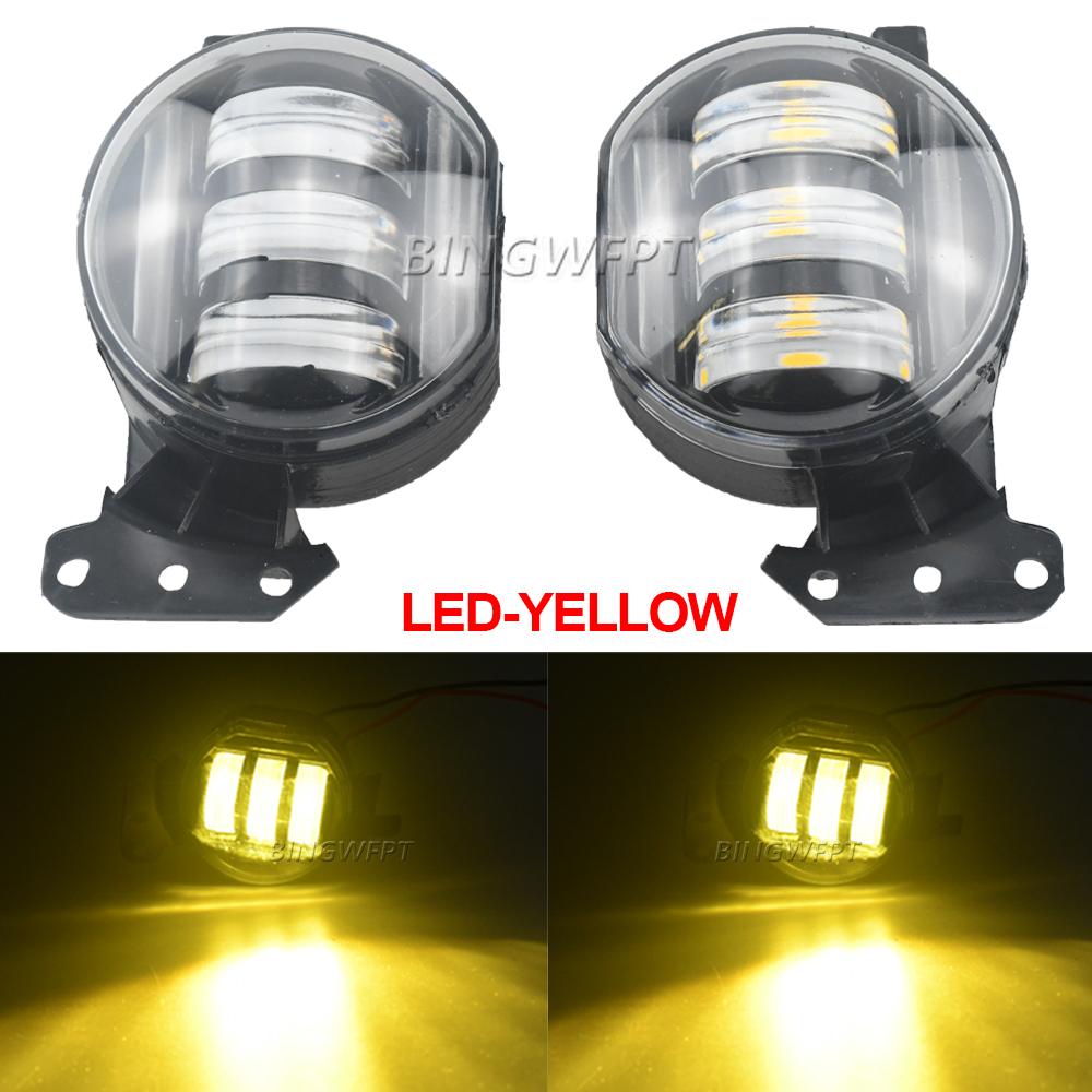Fog Lights For BMW E60 E61 525i 530i 550i E46 E90 E91 E92 325Ci 330Ci Headlight LED Fog Lamps Accessories Assembly Car Parts