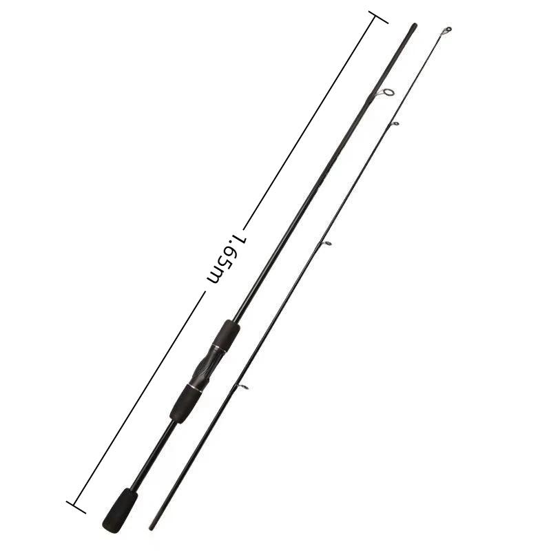 1.65M 1.8M 2.1M Ultralight Fishing Rod M Fishing Rod Carbon Hard Adjustable Insertion Lure Rod
