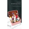 Large Capacity Portable Makeup Bag, Multifunctional Organizer Toiletry Travel Bag Handheld Cosmetic Case