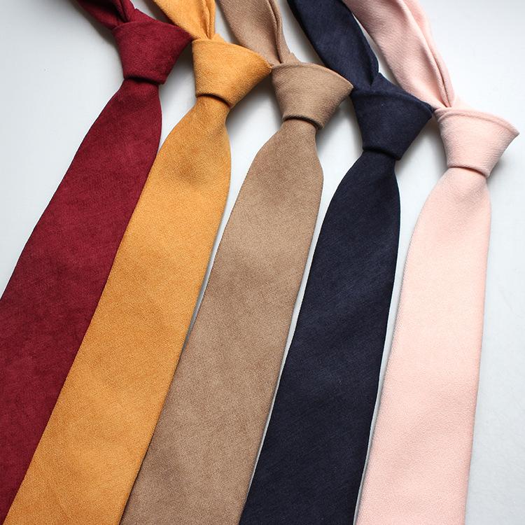 

Men S Wedding Tie, Daily Casual Dress Professional Velvet 7Cm Tie