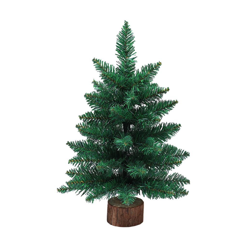 45cm/60cm Christmas Tree Decorations for Tabletop Mini Artificial Xmas Tree Holiday Home Office Decor