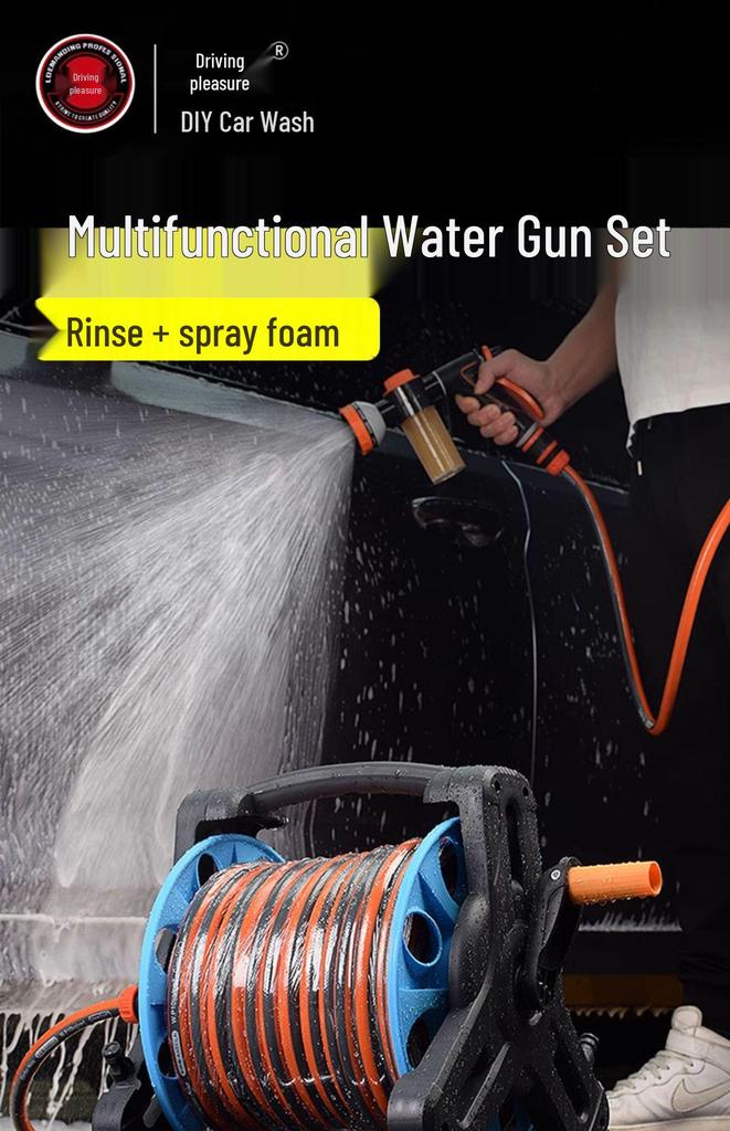 High-Pressure Foam Sprayer Water Gun for Car Wash and Garden Watering