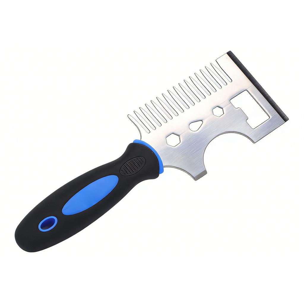 Putty Scraper Tool Paint Brush and Roller Cleaner Multi Functional Stainless Steel Paint Scraper