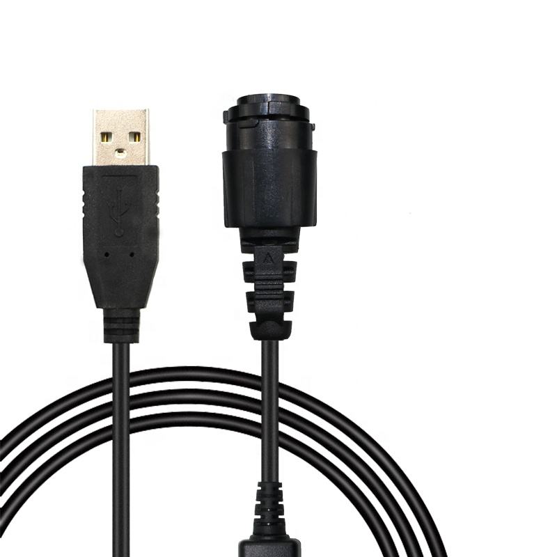 10Pins USB Programming Cable for Motorola XIR M8268 M8228 APX2500 XPR4500 MTM5400 DM3400 DM4600 XTL5000 Car Radio PC Data Line