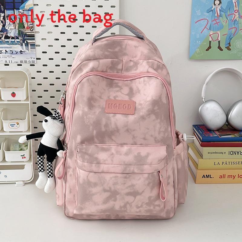 Backpack Nylon Fashionable With Letter Print Design For College Travel And
