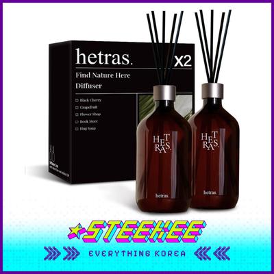 Hetras Premium Diffuser Home Fragrance Set of 2 1000ml by Steekee Korea 2471