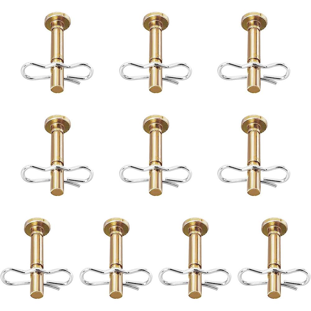 New 10 Pairs of Shear Pins and Cotters Pins Replacement 738-04124A and 714-04040