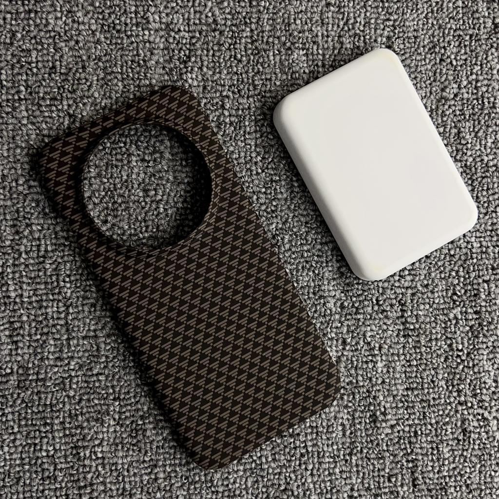 Carbon Fiber Pattern Frameless Hard PC Magnetic Case For Honor Magic 8 7 6 Pro For Magsafe Ultra Thin Protection Back Covers