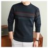 Men S Thick Knit Sweater Business Casual Long Sleeve Crew Neck Pullover