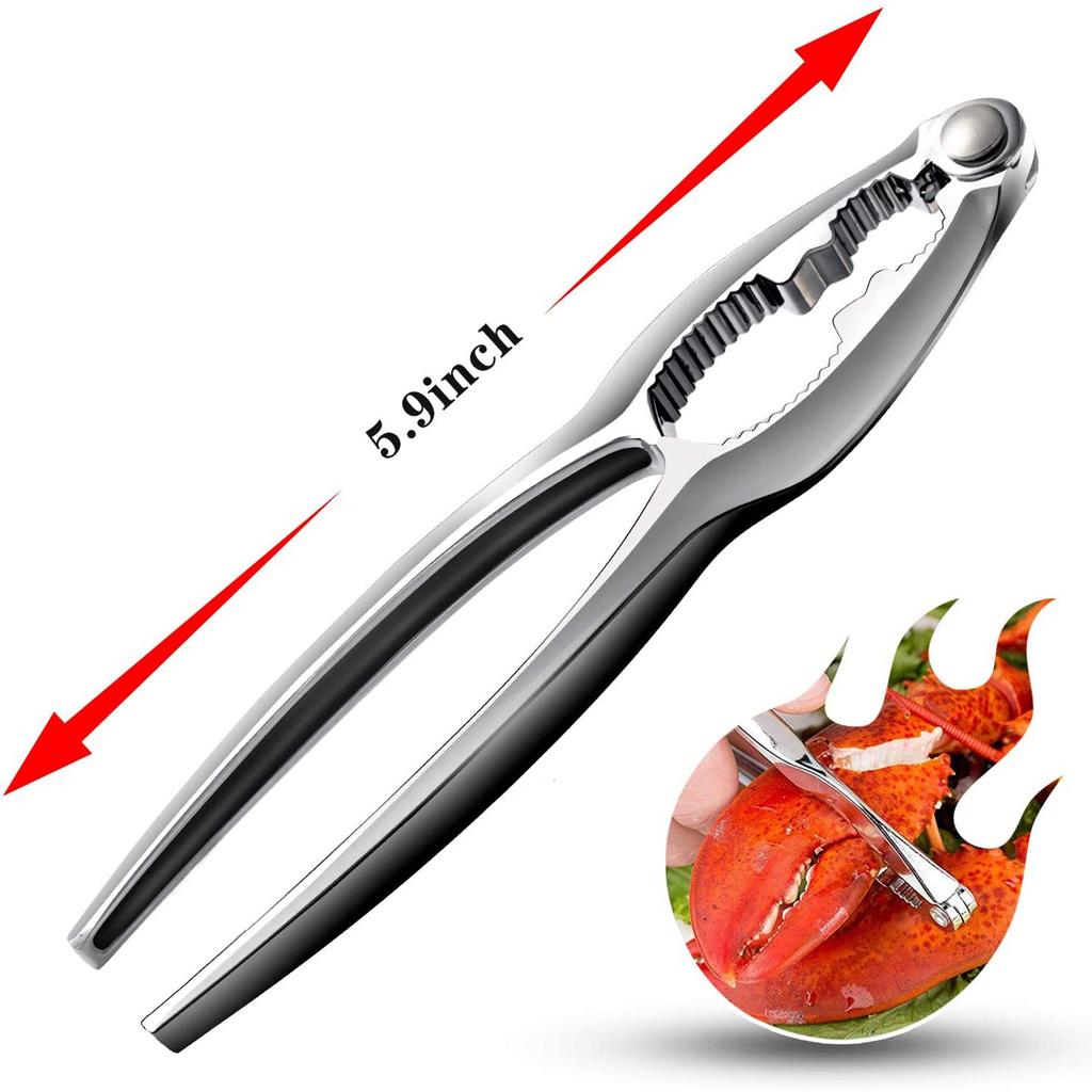 ABWR-Seafood Tool Kit Lobster Crackers Set Of 4, Crab Leg Cracker Tools, Seafood Crackers Nut Cracker Set