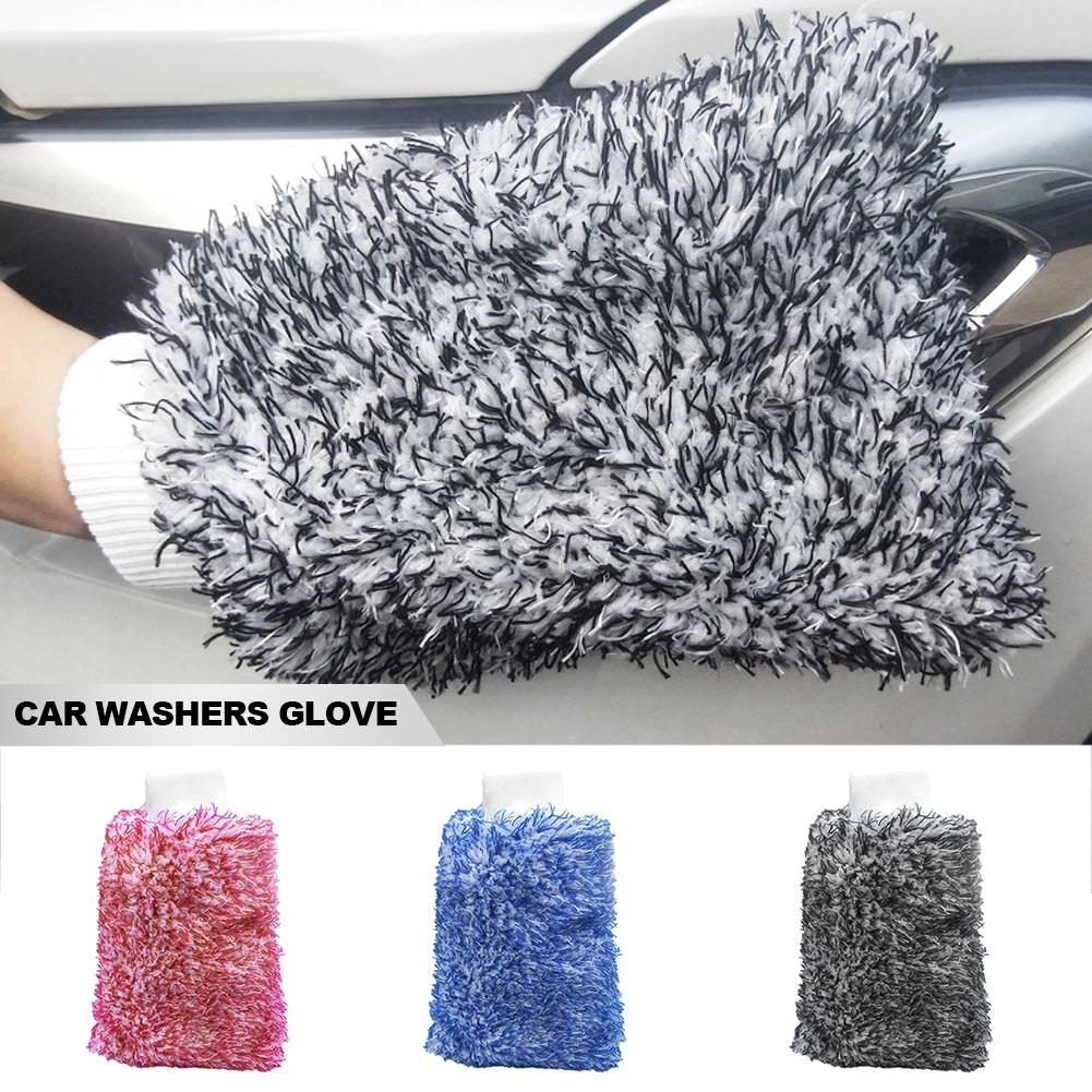 Ultrafine Fleece Car Wash Glove Cleaning Brush Motorcycle Washer Care Cleaning Wash No Scratch for Car Wash Cleaning Car Styling